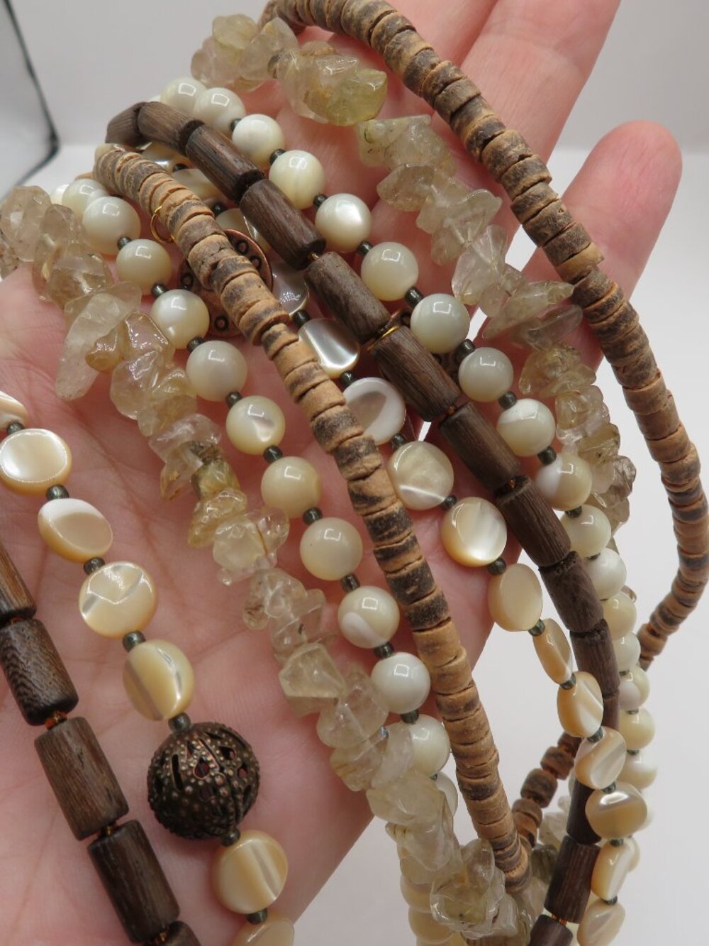 Beaded Multi-Strand Necklace - Picture 8 of 14